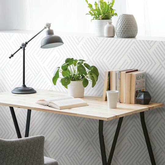 RoomMates Perplexing Peel & Stick Wallpaper